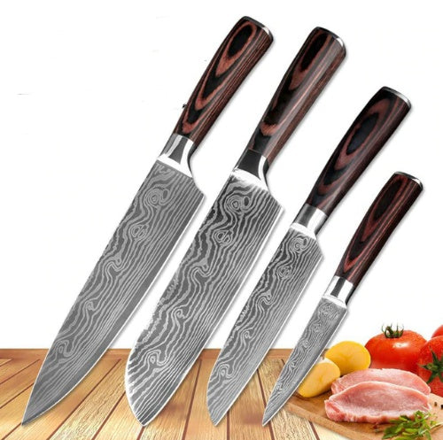 High Quality 6-piece Kitchen Knife Set